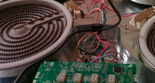 Ремонт стеклокерамической варочной панели. Горячий Ключ