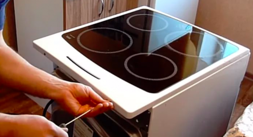 Ремонт сенсорной электроплиты. Горячий Ключ